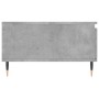 Mesa de centro madera de ingeniería gris hormigón 90x60x35 cm de vidaXL, Mesas de centro - Ref: Foro24-827056, Precio: 61,31 ...