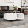 Weißer Couchtisch aus Holzwerkstoff, 90 x 60 x 35 cm von vidaXL, Couchtisch - Ref: Foro24-827060, Preis: 63,49 €, Rabatt: %