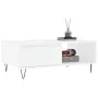 Weißer Couchtisch aus Holzwerkstoff, 90 x 60 x 35 cm von vidaXL, Couchtisch - Ref: Foro24-827060, Preis: 62,67 €, Rabatt: %