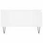 Weißer Couchtisch aus Holzwerkstoff, 90 x 60 x 35 cm von vidaXL, Couchtisch - Ref: Foro24-827060, Preis: 62,67 €, Rabatt: %