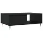 Engineered wood black coffee table 90x60x35 cm by vidaXL, Coffee table - Ref: Foro24-827053, Price: 63,92 €, Discount: %