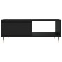 Couchtisch aus Holzwerkstoff schwarz 90x60x35 cm von vidaXL, Couchtisch - Ref: Foro24-827053, Preis: 63,92 €, Rabatt: %