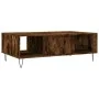 Couchtisch aus geräuchertem Eichenholzwerkstoff, 104 x 60 x 35 cm von vidaXL, Couchtisch - Ref: Foro24-827089, Preis: 79,29 €...
