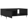 Engineered wood black coffee table 90x60x35 cm by vidaXL, Coffee table - Ref: Foro24-827053, Price: 63,92 €, Discount: %