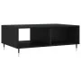 Engineered wood black coffee table 90x60x35 cm by vidaXL, Coffee table - Ref: Foro24-827053, Price: 63,92 €, Discount: %