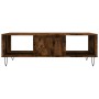 Couchtisch aus geräuchertem Eichenholzwerkstoff, 104 x 60 x 35 cm von vidaXL, Couchtisch - Ref: Foro24-827089, Preis: 80,50 €...