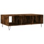 Couchtisch aus geräuchertem Eichenholzwerkstoff, 104 x 60 x 35 cm von vidaXL, Couchtisch - Ref: Foro24-827089, Preis: 80,50 €...