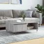 Engineered wood Sonoma gray coffee table 90x60x35 cm by vidaXL, Coffee table - Ref: Foro24-827058, Price: 75,96 €, Discount: %