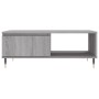Sonoma Couchtisch aus grauem Holzwerkstoff 90x60x35 cm von vidaXL, Couchtisch - Ref: Foro24-827058, Preis: 77,14 €, Rabatt: %