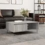 Mesa de centro madera de ingeniería gris Sonoma 90x60x35 cm de vidaXL, Mesas de centro - Ref: Foro24-827066, Precio: 61,20 €,...