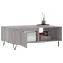 Engineered wood Sonoma gray coffee table 90x60x35 cm by vidaXL, Coffee table - Ref: Foro24-827066, Price: 61,96 €, Discount: %