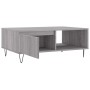 Engineered wood Sonoma gray coffee table 90x60x35 cm by vidaXL, Coffee table - Ref: Foro24-827066, Price: 61,96 €, Discount: %