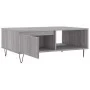 Mesa de centro madera de ingeniería gris Sonoma 90x60x35 cm de vidaXL, Mesas de centro - Ref: Foro24-827066, Precio: 61,20 €,...