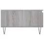 Mesa de centro madera de ingeniería gris Sonoma 90x60x35 cm de vidaXL, Mesas de centro - Ref: Foro24-827066, Precio: 61,20 €,...