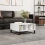 White engineered wood coffee table 60x60x30 cm by vidaXL, Coffee table - Ref: Foro24-827044, Price: 55,58 €, Discount: %