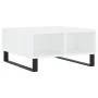 White engineered wood coffee table 60x60x30 cm by vidaXL, Coffee table - Ref: Foro24-827044, Price: 55,58 €, Discount: %