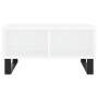 Weißer Couchtisch aus Holzwerkstoff, 60 x 60 x 30 cm von vidaXL, Couchtisch - Ref: Foro24-827044, Preis: 56,30 €, Rabatt: %