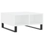 Weißer Couchtisch aus Holzwerkstoff, 60 x 60 x 30 cm von vidaXL, Couchtisch - Ref: Foro24-827044, Preis: 56,30 €, Rabatt: %