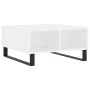White engineered wood coffee table 60x60x30 cm by vidaXL, Coffee table - Ref: Foro24-827044, Price: 55,58 €, Discount: %