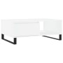 Weißer Couchtisch aus Holzwerkstoff, 90 x 60 x 35 cm von vidaXL, Couchtisch - Ref: Foro24-827068, Preis: 73,83 €, Rabatt: %