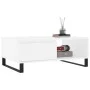Weißer Couchtisch aus Holzwerkstoff, 90 x 60 x 35 cm von vidaXL, Couchtisch - Ref: Foro24-827068, Preis: 70,81 €, Rabatt: %