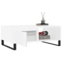 Mesa de centro madera de ingeniería blanco 90x60x35 cm de vidaXL, Mesas de centro - Ref: Foro24-827068, Precio: 73,75 €