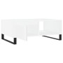 Weißer Couchtisch aus Holzwerkstoff, 90 x 60 x 35 cm von vidaXL, Couchtisch - Ref: Foro24-827068, Preis: 73,83 €, Rabatt: %