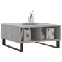 Sonoma gray engineered wood coffee table 60x60x30 cm by vidaXL, Coffee table - Ref: Foro24-827050, Price: 68,44 €, Discount: %