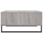 Mesa de centro madera de ingeniería gris Sonoma 60x60x30 cm de vidaXL, Mesas de centro - Ref: Foro24-827050, Precio: 71,95 €