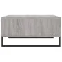 Sonoma-Couchtisch aus grauem Holzwerkstoff, 60 x 60 x 30 cm von vidaXL, Couchtisch - Ref: Foro24-827050, Preis: 68,44 €, Raba...