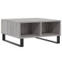 Mesa de centro madera de ingeniería gris Sonoma 60x60x30 cm de vidaXL, Mesas de centro - Ref: Foro24-827050, Precio: 71,95 €
