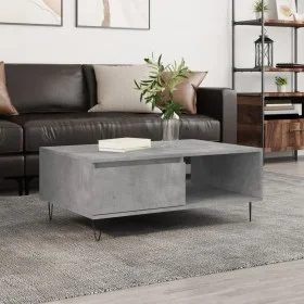 Engineered wood gray concrete coffee table 90x60x35 cm by vidaXL, Coffee table - Ref: Foro24-827064, Price: 59,53 €, Discount: %