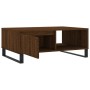 Couchtisch aus braunem Eichenholzwerkstoff, 90 x 60 x 35 cm von vidaXL, Couchtisch - Ref: Foro24-827075, Preis: 71,72 €, Raba...