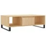 Couchtisch aus Sonoma-Eichenholzwerkstoff, 104 x 60 x 35 cm von vidaXL, Couchtisch - Ref: Foro24-827095, Preis: 90,73 €, Raba...