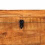 Juego de cofres de almacenamiento 2 uds madera de mango rugosa