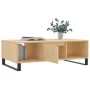 Couchtisch aus Sonoma-Eichenholzwerkstoff, 104 x 60 x 35 cm von vidaXL, Couchtisch - Ref: Foro24-827095, Preis: 90,73 €, Raba...