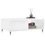 Mesa de centro madera de ingeniería blanco brillo 90x60x35 cm de vidaXL, Mesas de centro - Ref: Foro24-827054, Precio: 65,69 ...
