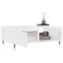 Mesa de centro madera de ingeniería blanco brillo 90x60x35 cm de vidaXL, Mesas de centro - Ref: Foro24-827054, Precio: 65,69 ...