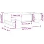 Couchtisch aus Sonoma-Eichenholzwerkstoff, 104 x 60 x 35 cm von vidaXL, Couchtisch - Ref: Foro24-827095, Preis: 90,73 €, Raba...