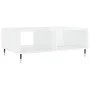 Mesa de centro madera de ingeniería blanco brillo 90x60x35 cm de vidaXL, Mesas de centro - Ref: Foro24-827054, Precio: 65,69 ...