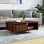 Mesa de centro madera de ingeniería roble marrón 90x60x35 cm de vidaXL, Mesas de centro - Ref: Foro24-827059, Precio: 79,55 €