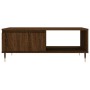 Couchtisch aus braunem Eichenholzwerkstoff, 90 x 60 x 35 cm von vidaXL, Couchtisch - Ref: Foro24-827059, Preis: 76,94 €, Raba...