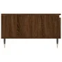 Mesa de centro madera de ingeniería roble marrón 90x60x35 cm de vidaXL, Mesas de centro - Ref: Foro24-827059, Precio: 75,75 €...