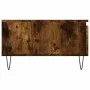 Smoked oak engineered wood coffee table 90x60x35 cm by vidaXL, Coffee table - Ref: Foro24-827065, Price: 72,43 €, Discount: %
