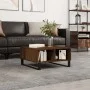 Engineered wood coffee table in brown oak, 60x60x30 cm by vidaXL, Coffee table - Ref: Foro24-827051, Price: 54,56 €, Discount: %