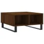 Engineered wood coffee table in brown oak, 60x60x30 cm by vidaXL, Coffee table - Ref: Foro24-827051, Price: 54,56 €, Discount: %