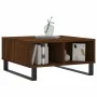Engineered wood coffee table in brown oak, 60x60x30 cm by vidaXL, Coffee table - Ref: Foro24-827051, Price: 54,56 €, Discount: %