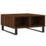 Couchtisch aus Holzwerkstoff Eiche braun 60x60x30 cm von vidaXL, Couchtisch - Ref: Foro24-827051, Preis: 55,25 €, Rabatt: %