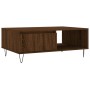 Couchtisch aus braunem Eichenholzwerkstoff, 90 x 60 x 35 cm von vidaXL, Couchtisch - Ref: Foro24-827067, Preis: 61,96 €, Raba...