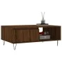 Couchtisch aus braunem Eichenholzwerkstoff, 90 x 60 x 35 cm von vidaXL, Couchtisch - Ref: Foro24-827067, Preis: 61,20 €, Raba...